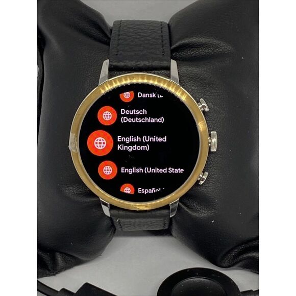 Fossil Gen 4 Authentic Digital Dial Smart Watch Custom Band FTW6016 CR707 - Picture 3 of 12